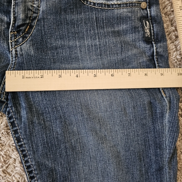 Silver Jeans Suki Capri Size 28 - Picture 8 of 12